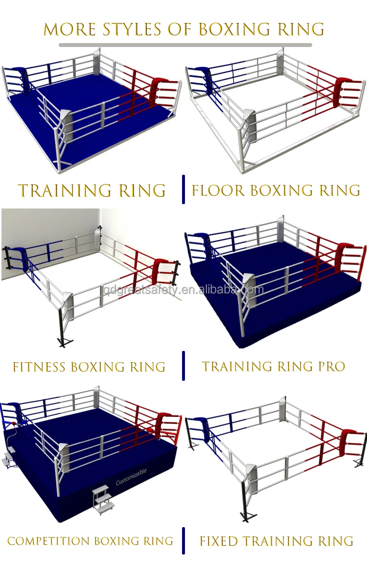 Shop High Quality Boxing Rings - Custom & Standard Sizes