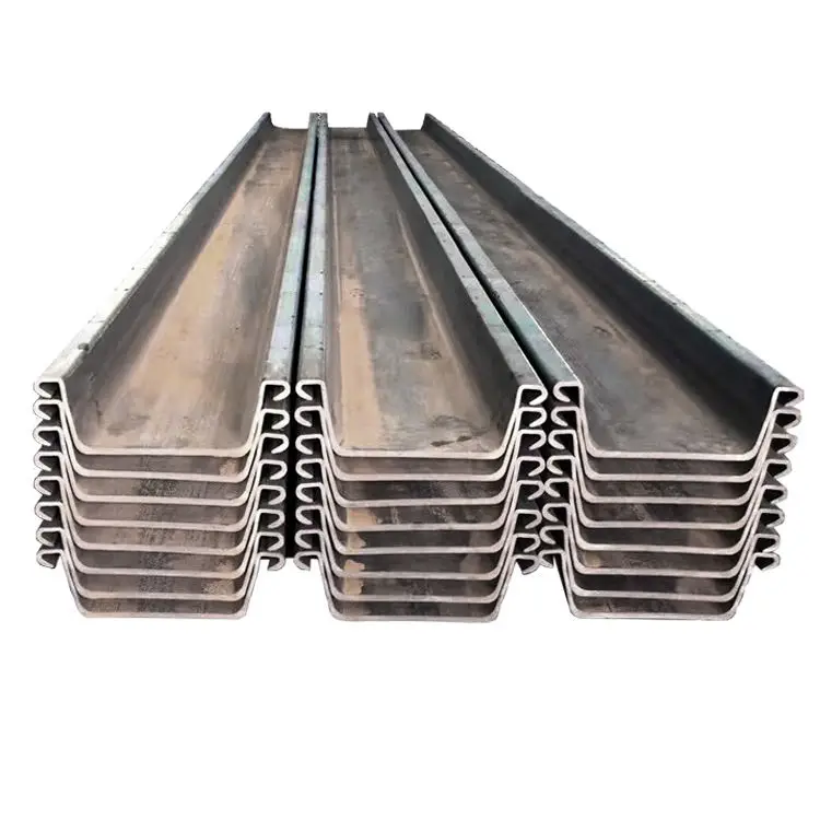 Supply Steel Sheet Pile Z Steel Sheet Pile Ii U Shaped Steel Sheet Pile