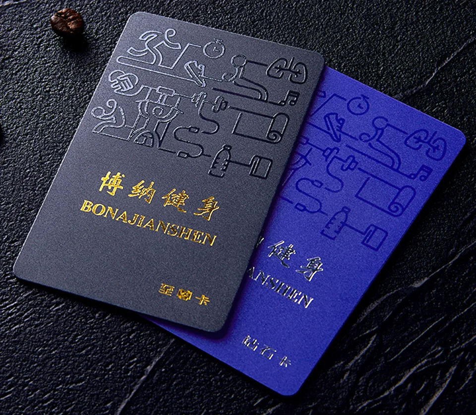 Custom Printed Embossed LOGO NFC ID Card PVC Business Card