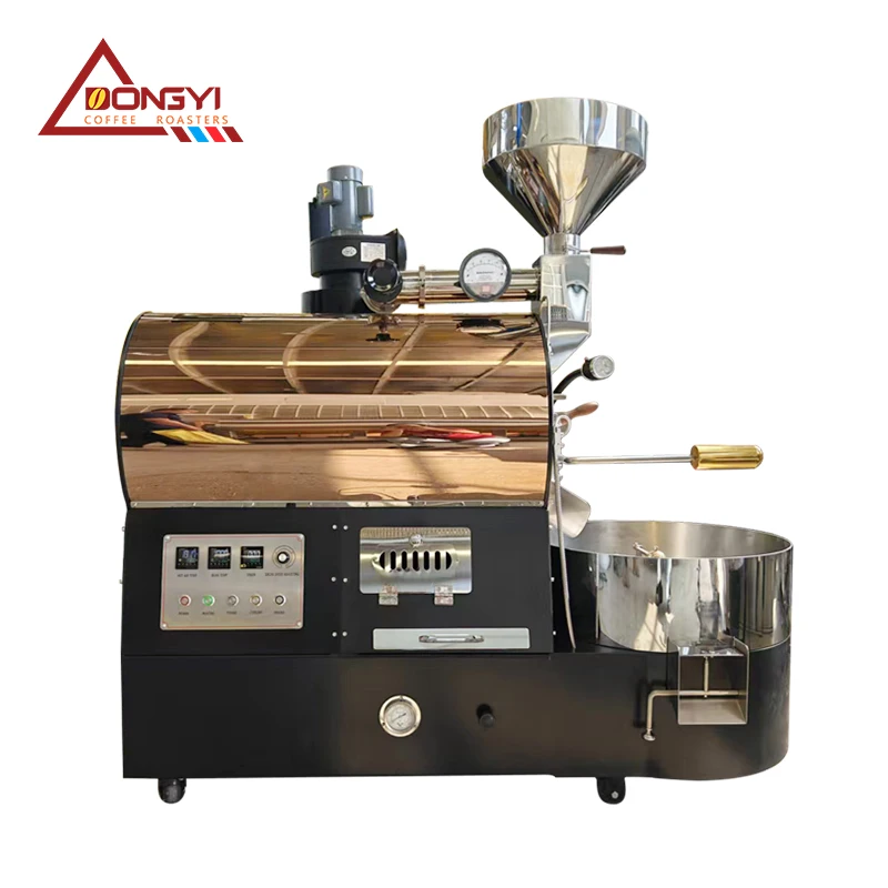 Turkey Toaster Machine Commercial Coffee Roaster BY-3KG 6KG/Batch LNG/LPG Gas Heating for Cafe on Sale