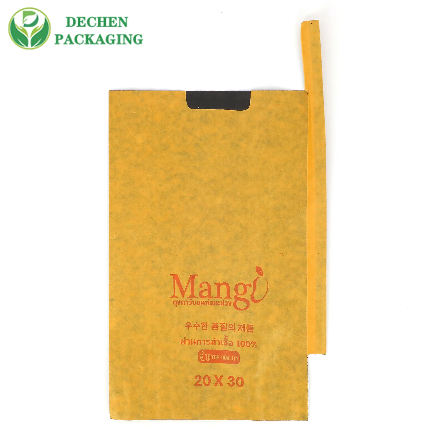 Proteger para la protección de la fruta del mango en Malasia Recubierto a prueba de agua con bolsa de papel encerado