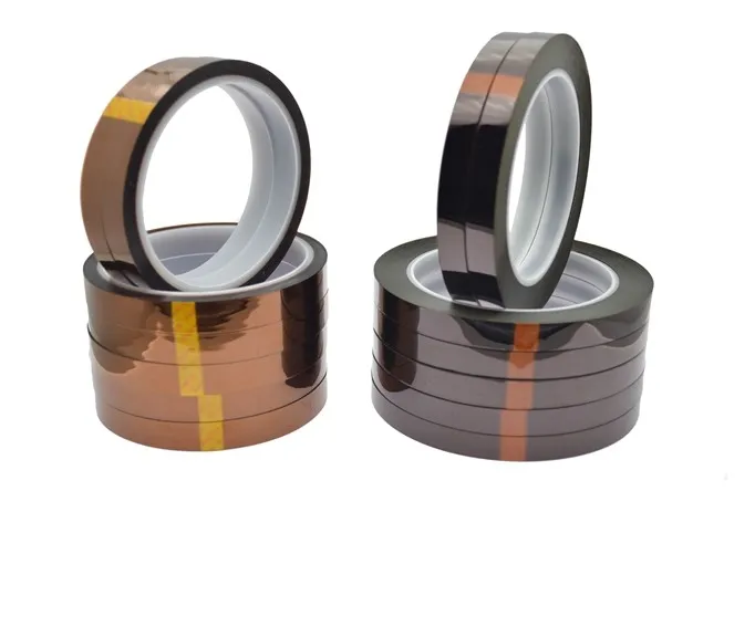 High Temperature Resistance ESD PCB Silicon Die Cut Insulation Battery Polyimide Tape PET Material Free Sample