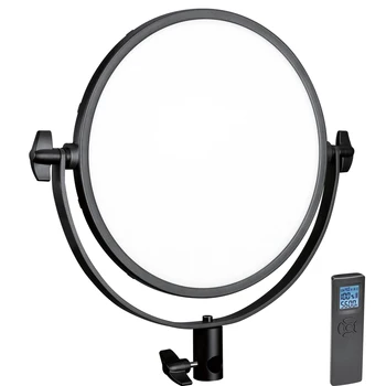 NiceFoto SL-236ARC 35w Professional Video Led Light Panel Bi-color 3200-6500K for Photography detail image