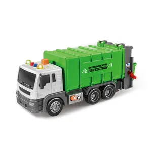 EPT Toys Educational Plastic Inertia Friction Car Garbage Truck Toy Vehicles
