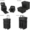 nylon makeup trolley case