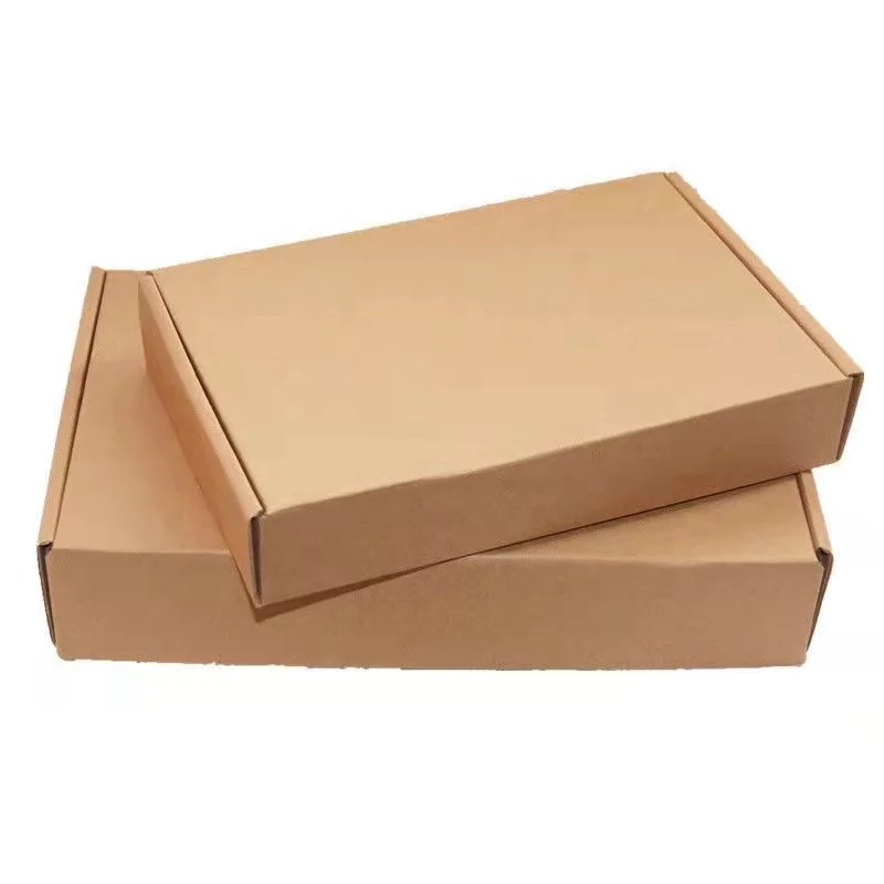 Customized Color Aircraft Box Recycle Paper Shipping Package Mailing Box for Gift Mailing Corrugated Mailer Express Box