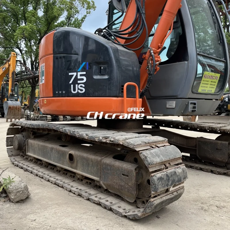 7.5 Ton Mini Excavator From Japan Hitachi Zaxis 75 Zx75us Zx75us-a