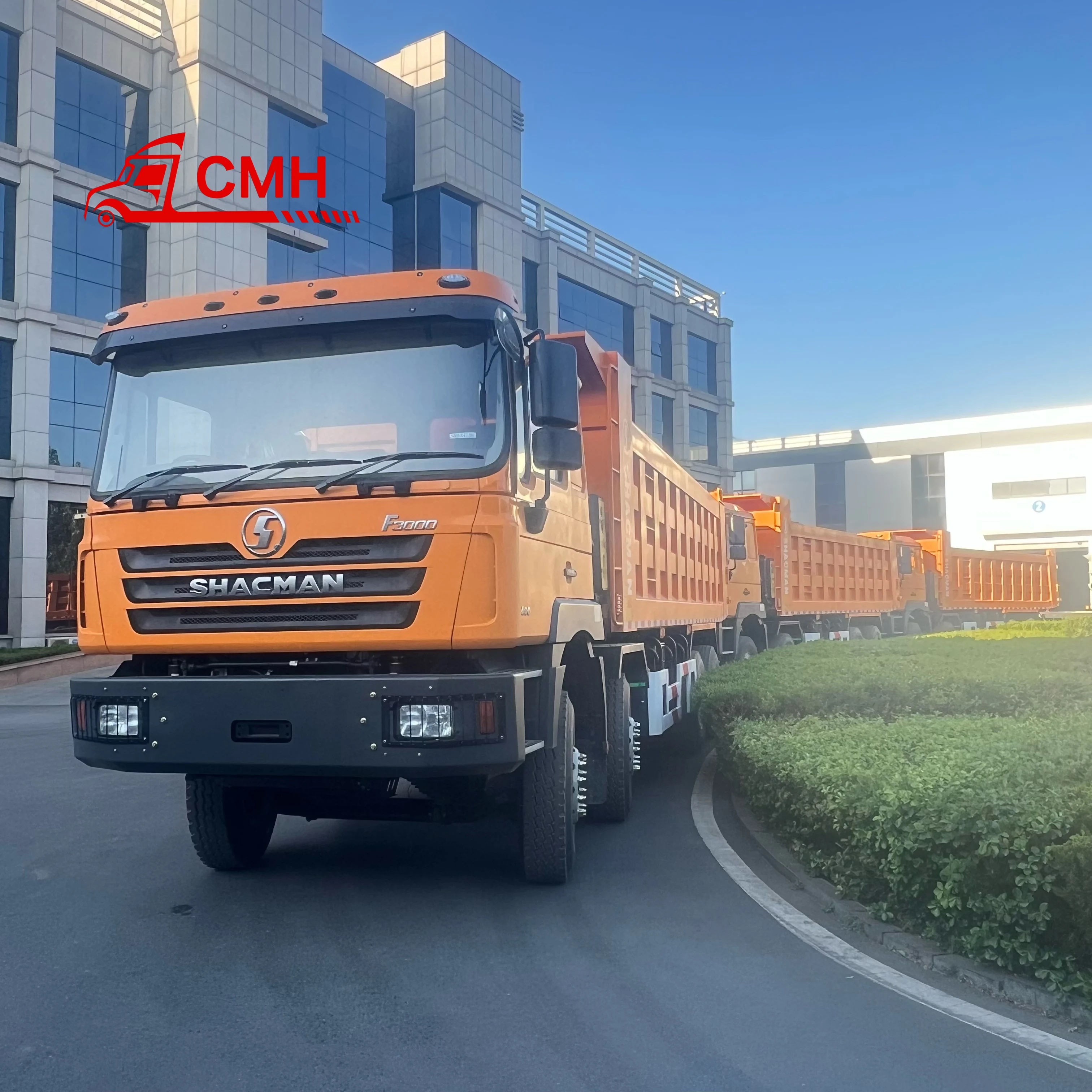 SHACMAM F30008*4 Dump Truck Is Specially Designed for the Rugged Roads of Cameroon