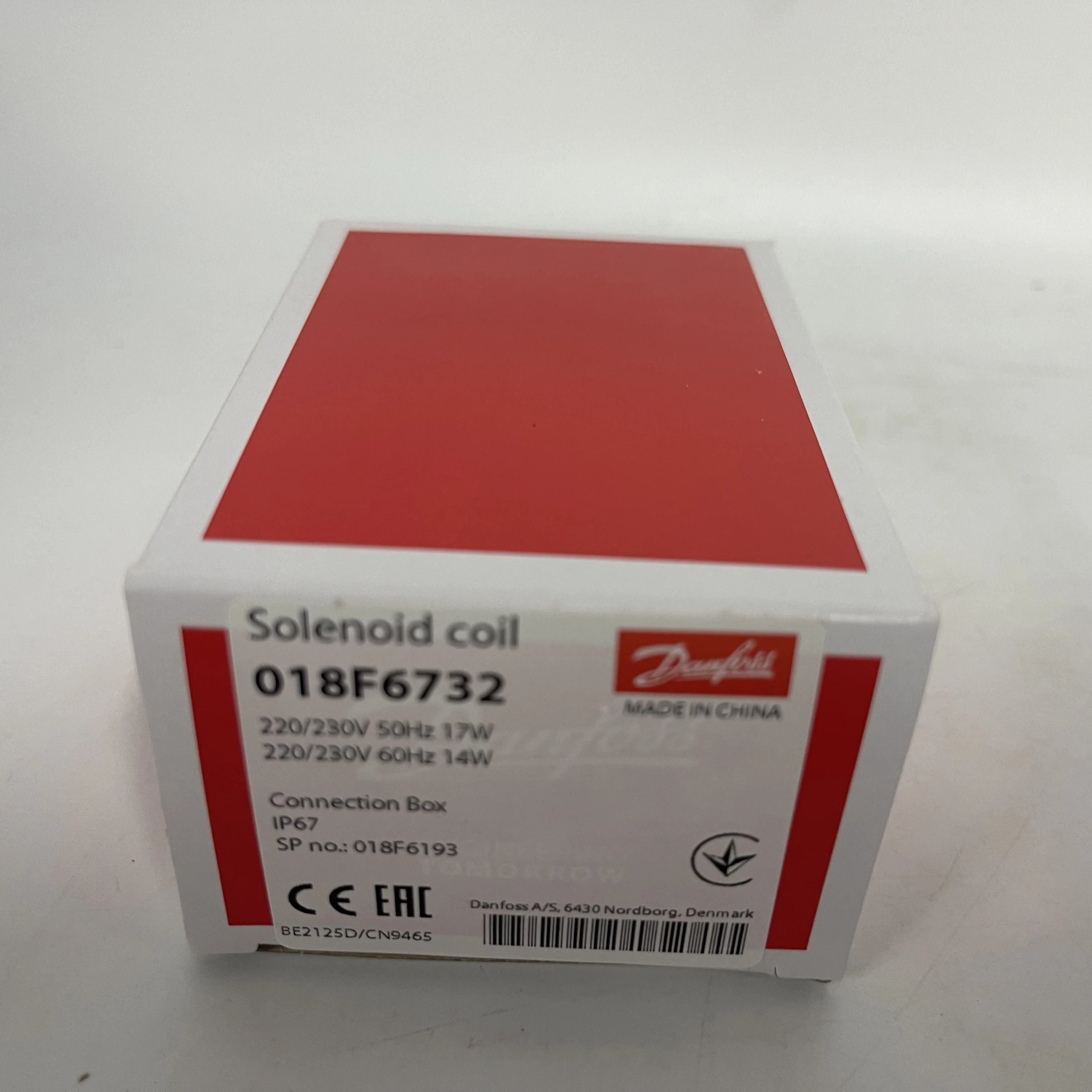 Danfoss Solenoid Coil 018F6732 018F6193 220V BE230CS