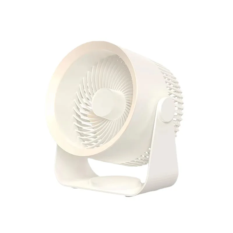 Ventilatore portatile bianco - 4 velocità, silenzioso, regolabile