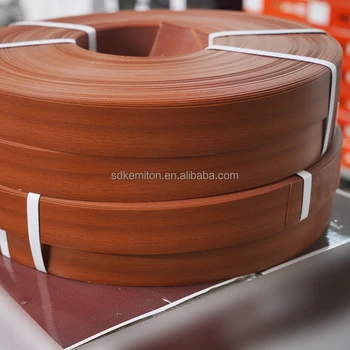 Flexible PVC Edge Banding Roll 0.45-3mm Thickness Strip for Furniture & Cabinets Edge Sealing Strip