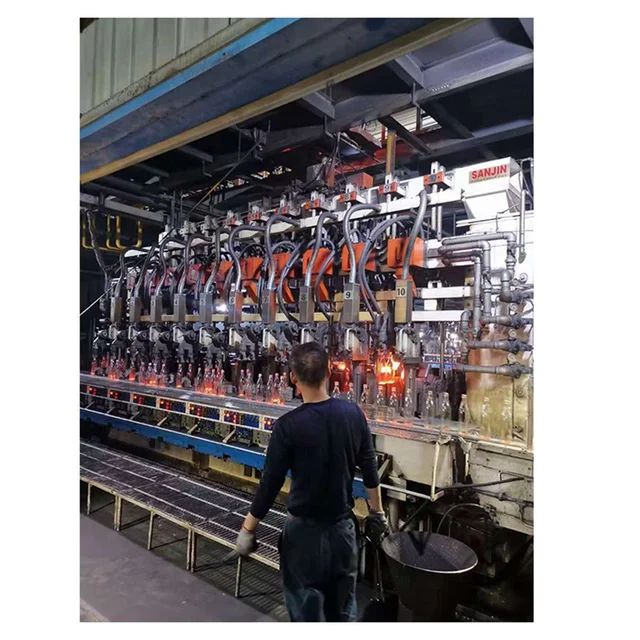 Supplies glass bottle making machine Various Good Quality Glass Bottle Production line Machine Glass Blowing