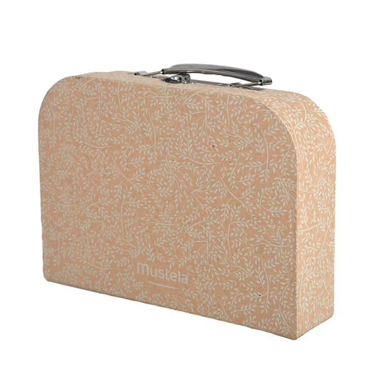 Biodegradable Manufacture Wholesale Scatola Regalo Craft Paper Packaging  Cardboard Suitcase Box for Children