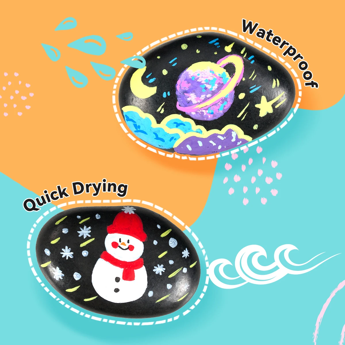 AACM-0536D акриловые маркеры для рисования 36 цветов