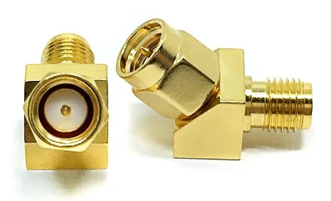 SMA MALE TO SMA FEMALE 45 DEGREE ADAPTER BNC FEMALE FOR CABLE CCTV RG58 crimp cable Female CONNECTOR BNC supplier