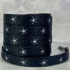 Black background with white stars