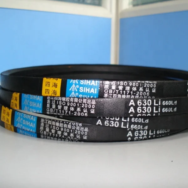 High Quality Type A B C D E Z M O Anti-Wearing Rubber V Double Sided Timing Transmission Belts