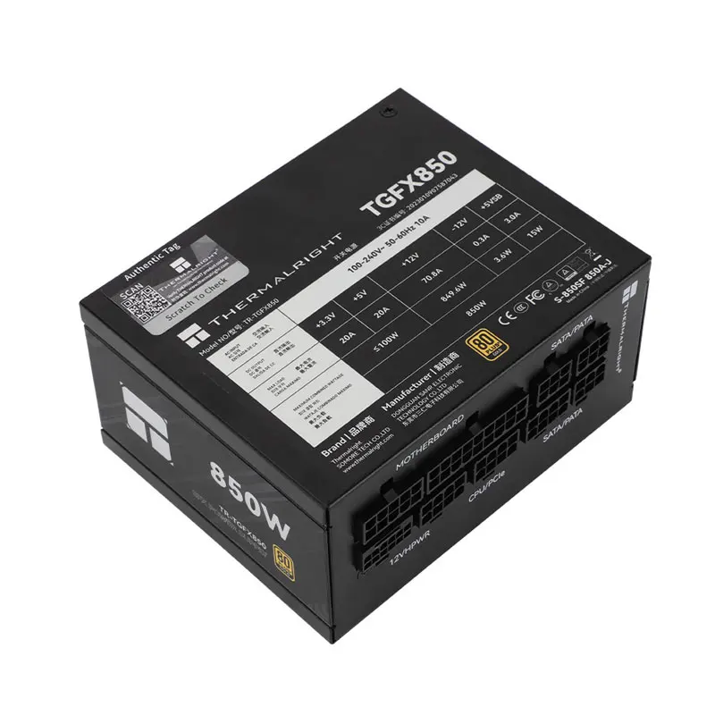 Thermalright TR-TGFX850 850W Gaming Desktop PSU - Stock Available