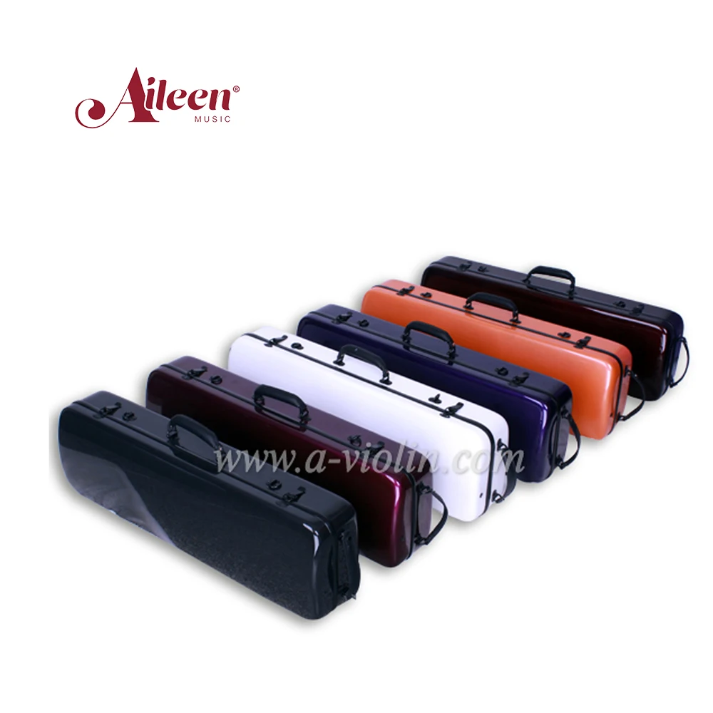 4/4,3/4 Reinforced Fiber Shell Oblong Shaped Oblong Violin Case (csv