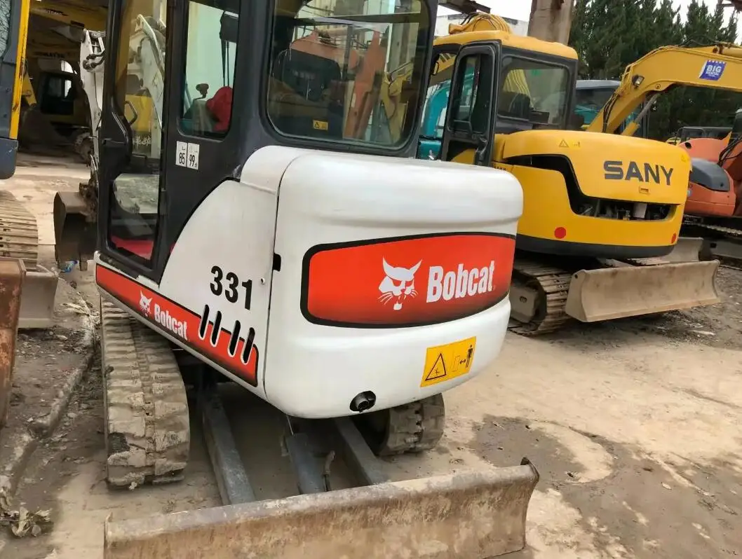 Great Performance Japan Mini Bobcat Excavator 331 Used Bobcat