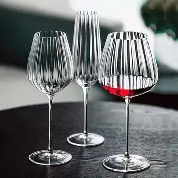 Glasses Material Goblet Cup Wholesale Factory Custom Logo Party Modern Round Wine champagne glasses