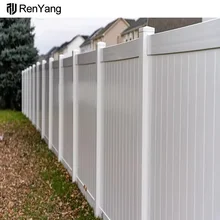 Contemporary Fence Panels Durable Waterproof Modern PVC Fence Privacy House Outdoor Garden Yard Vinyl Fence Factory Price