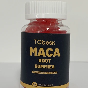 OEM Private Label Maca Gummies for Exercise Recovery and Boosting Energy Enhancing Immunity Gummy for Adults