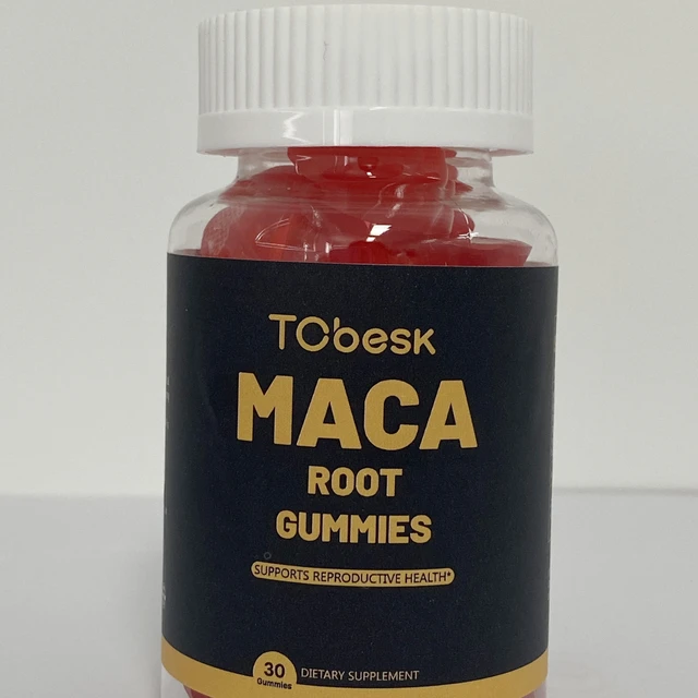 OEM Private Label Maca Gummies for Exercise Recovery and Boosting Energy Enhancing Immunity Gummy for Adults