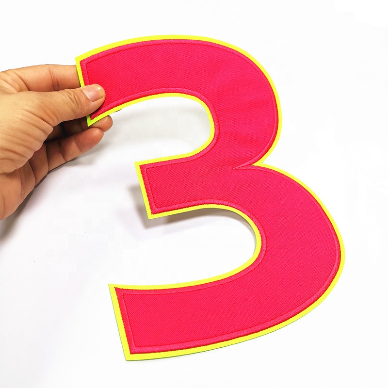 Нашивка с вышивкой по номерам футбольного Джерси, Вышивка по номерам из ТВИЛА