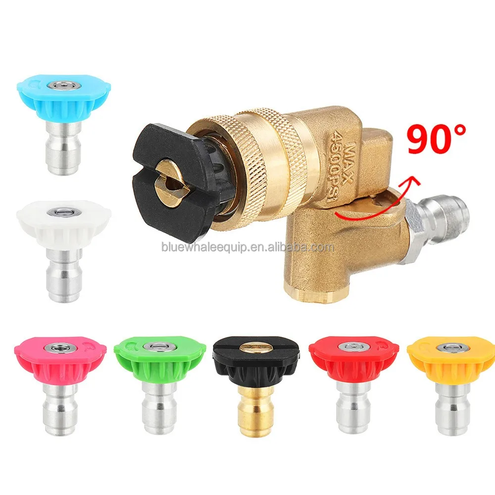 Quick Connecting Pivoting Coupler Compatible With Pressure Washer Spray Nozzle Buy Pressure 5335