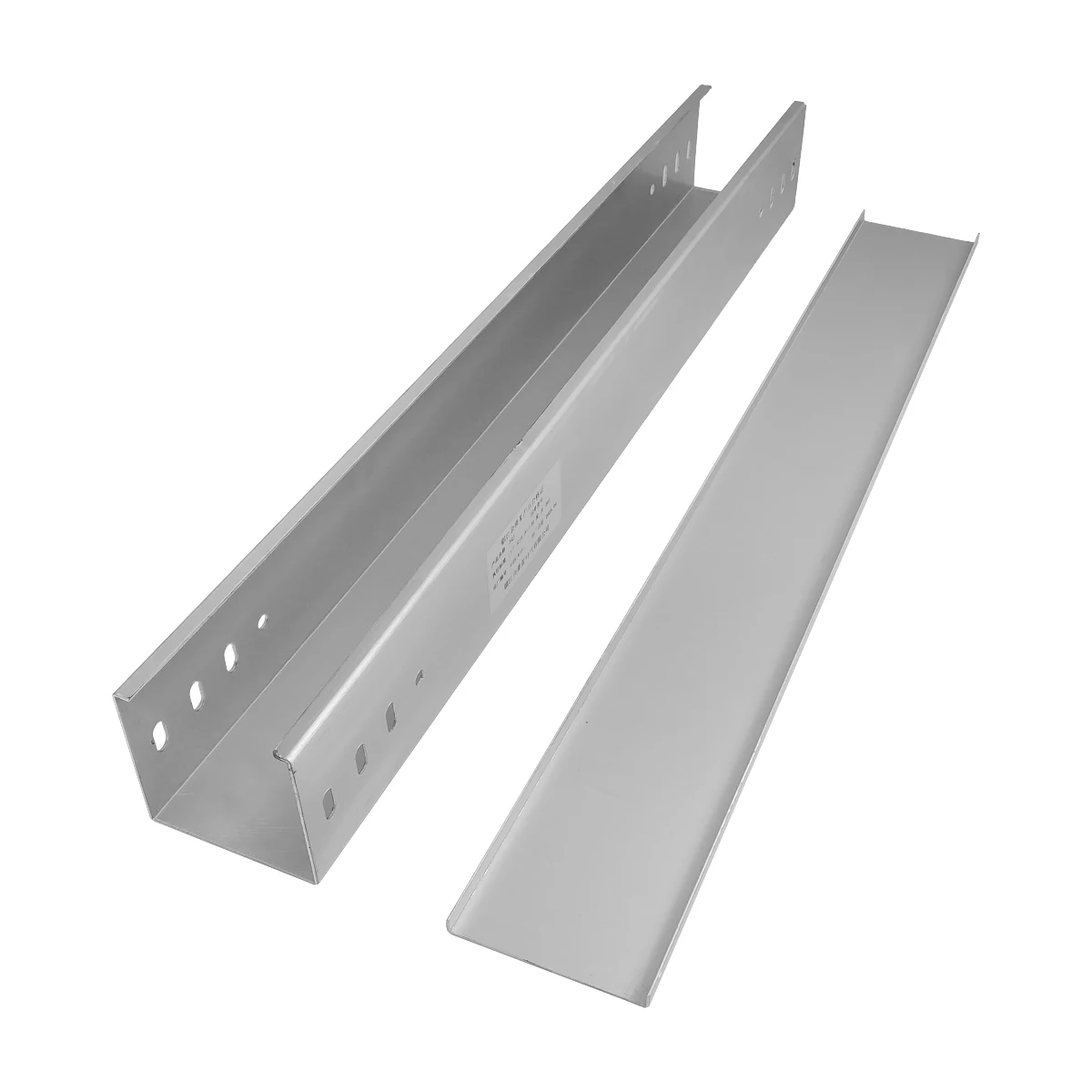 CNE Reliable Quality Square Shape Customized Thickness  Aluminum Alloy Cable Trunking Tray details