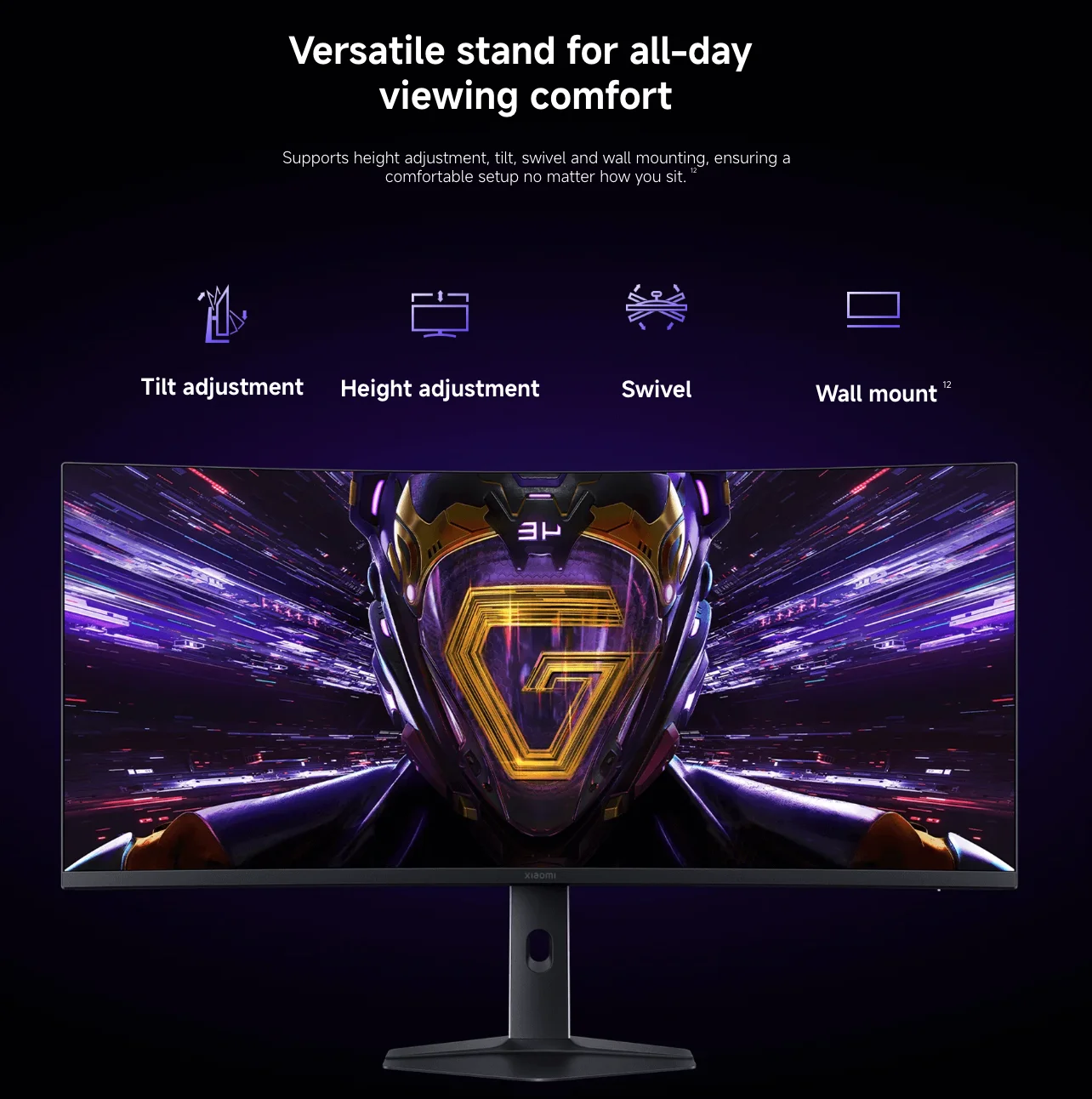 Xiaom i Curved Gaming Monitor G34WQi 2026 Immersive Curved Display