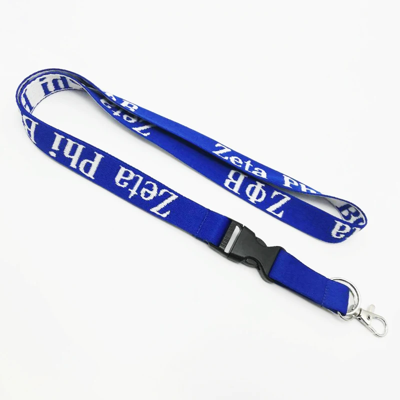 ZONESIN настраиваемый роскошный переработанный материал нейлоновый брелок тканый шнурок с логотипом на