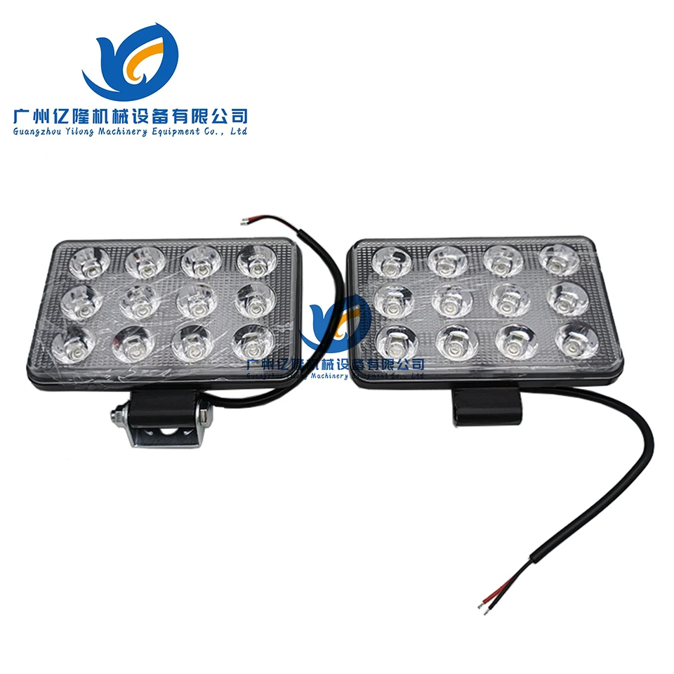 Work Light Bar Led LED Lamp for Forklift Truck Tractor Excavator Engineer Vehicle 12 Beads 36w