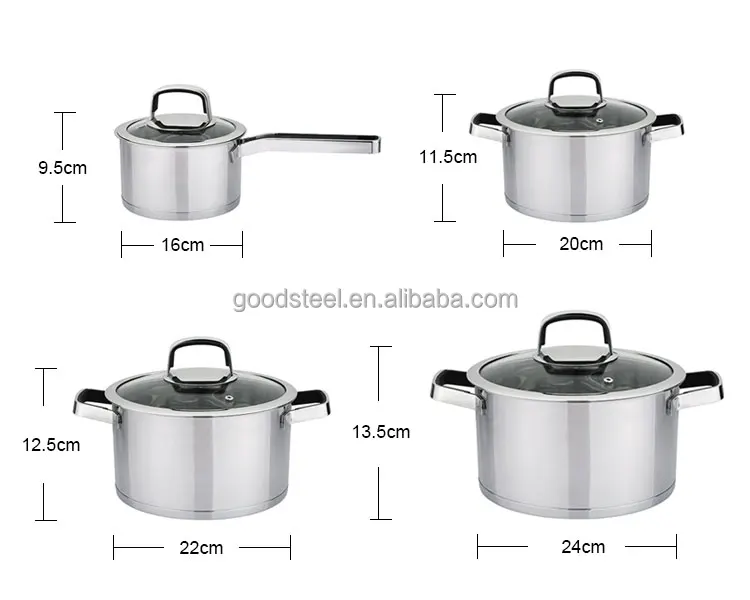 Bohmann Cookware Classic Stainless Steel Dutch Oven Casserole 4.7l ...