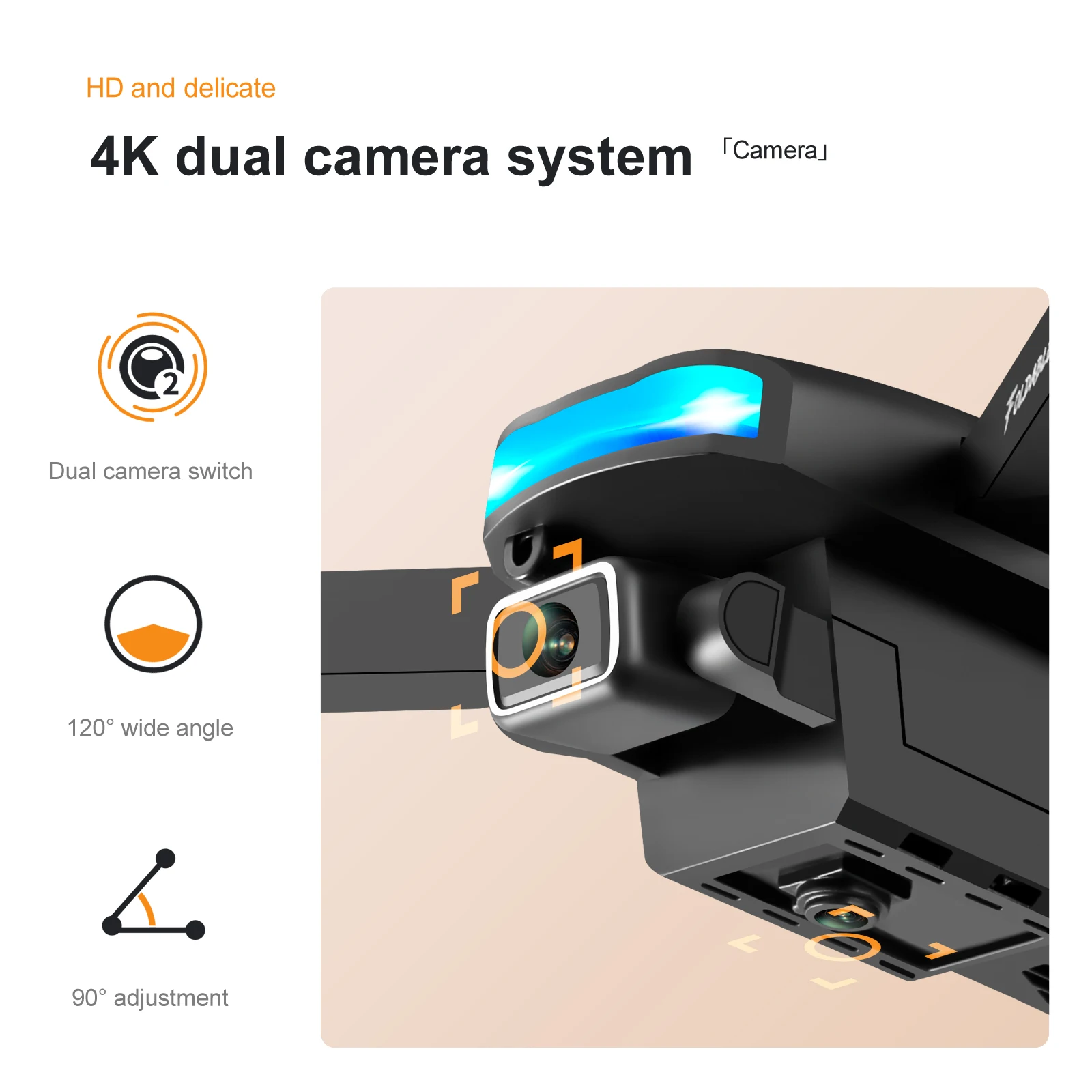 HD WIFI 4K Video Camera 48MP Camcorder 30X Digital Zoom for YouTube Live Streaming Vlogging