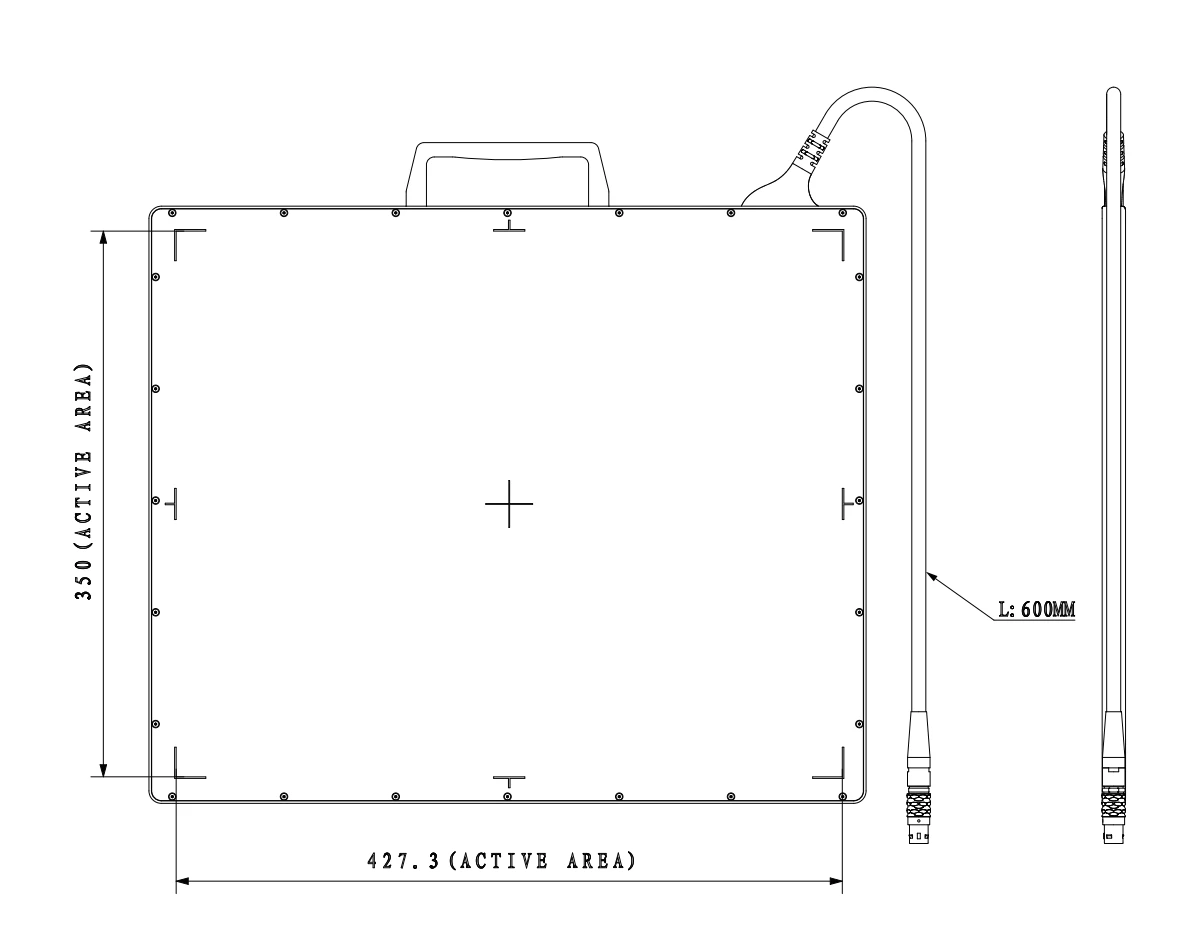 Portable X Ray panel Detector Portable X Ray panel Detector