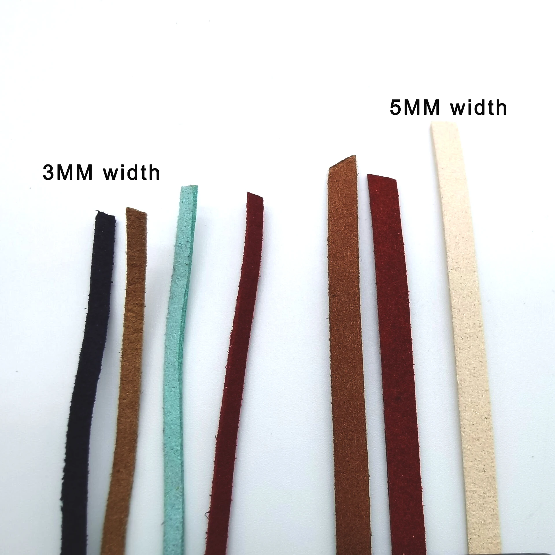 Leather Cords for Jewellery ,  Cord String Rope Thread 5 MM Suede Cord for Making Bracelets