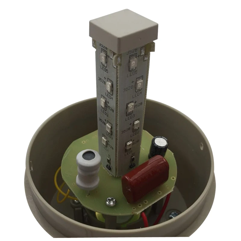 Lte-1101j Звук Свет Встроенный Караульная будка strobe предупредительный световой сигнал 12v24v220vled светодиодная сигнальная