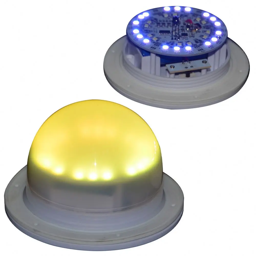 Wireless Battery Powered Color Changing Rechargeable Replacement Led Light Base Bulb LED Glow Lamp Wick