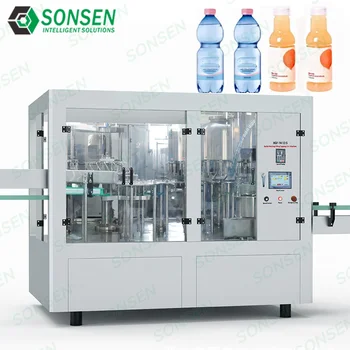 Fully Automatic Liquid Filling Machine Production Line Water Plastic Bottle Packaging and Capping Machine