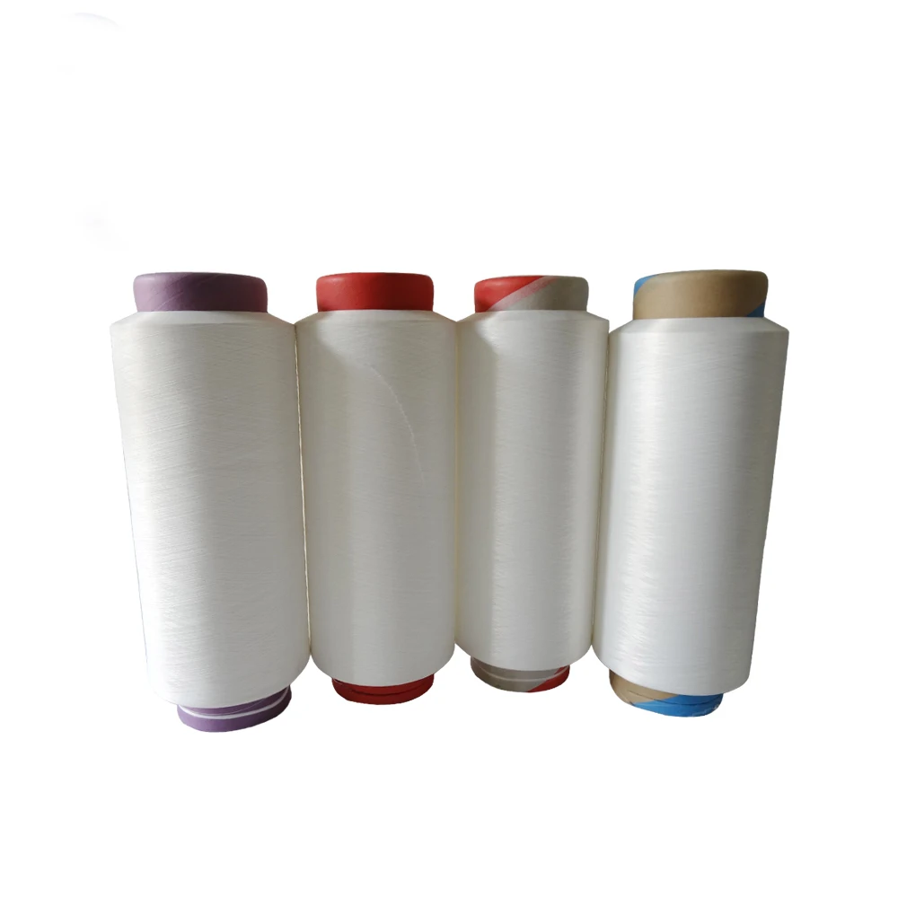 220D 72F 48F 100% Recycled Polyester DTY Textured RW SD Filament Yarn for Knitting Sewing Embroidery Weaving Raw Pattern