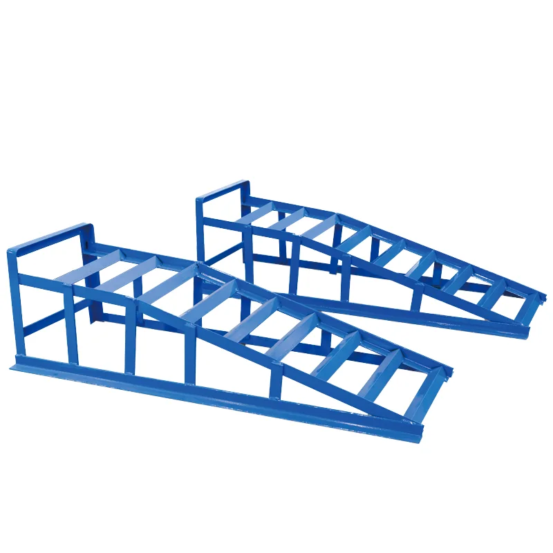 Portable car ramp for spray booth cheap price car maintenance ramp adjustable car ramps