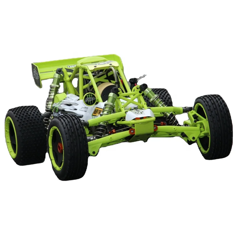 Buggy de gasolina negro Saiya 1/5, 2,4G, RWD, 80 km/h, para coche de Baja  RC, 30cc, motor de gasolina, Baja 5B