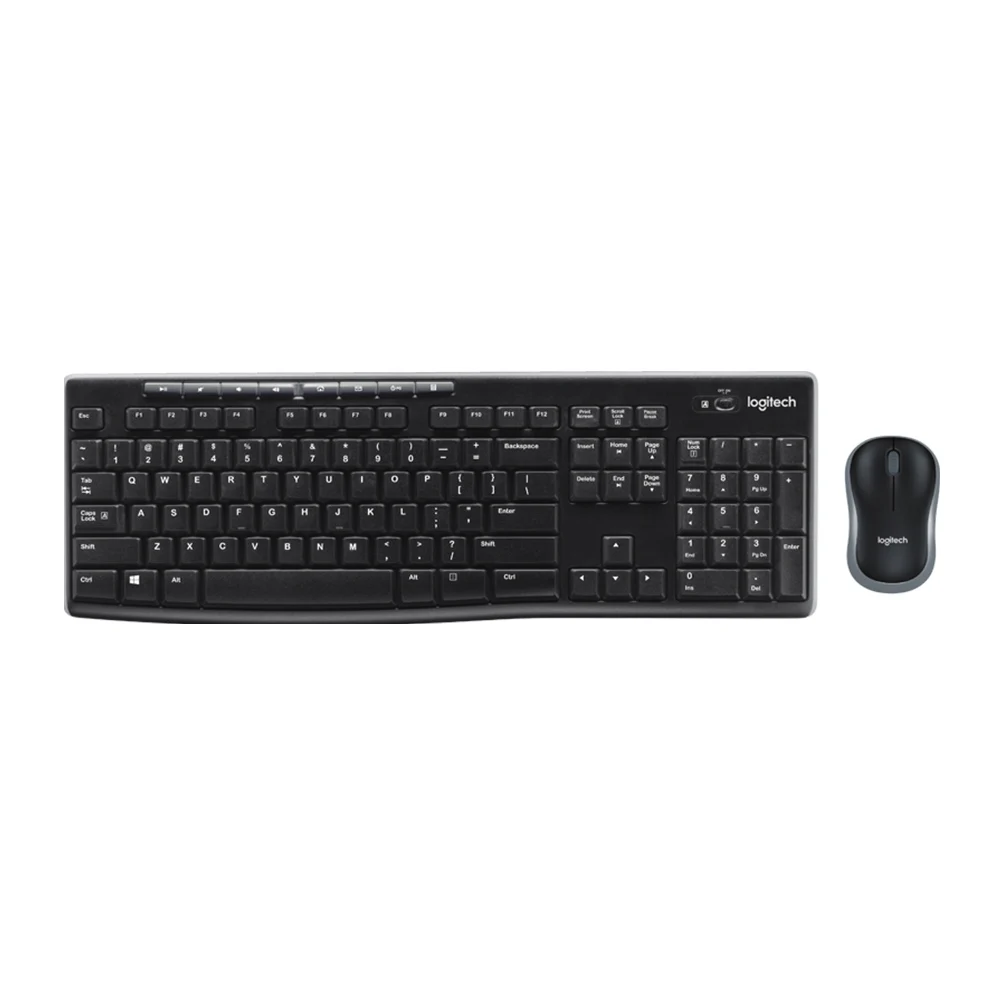 Logitech MK270 Keyboard With Mouse Combos For Computer