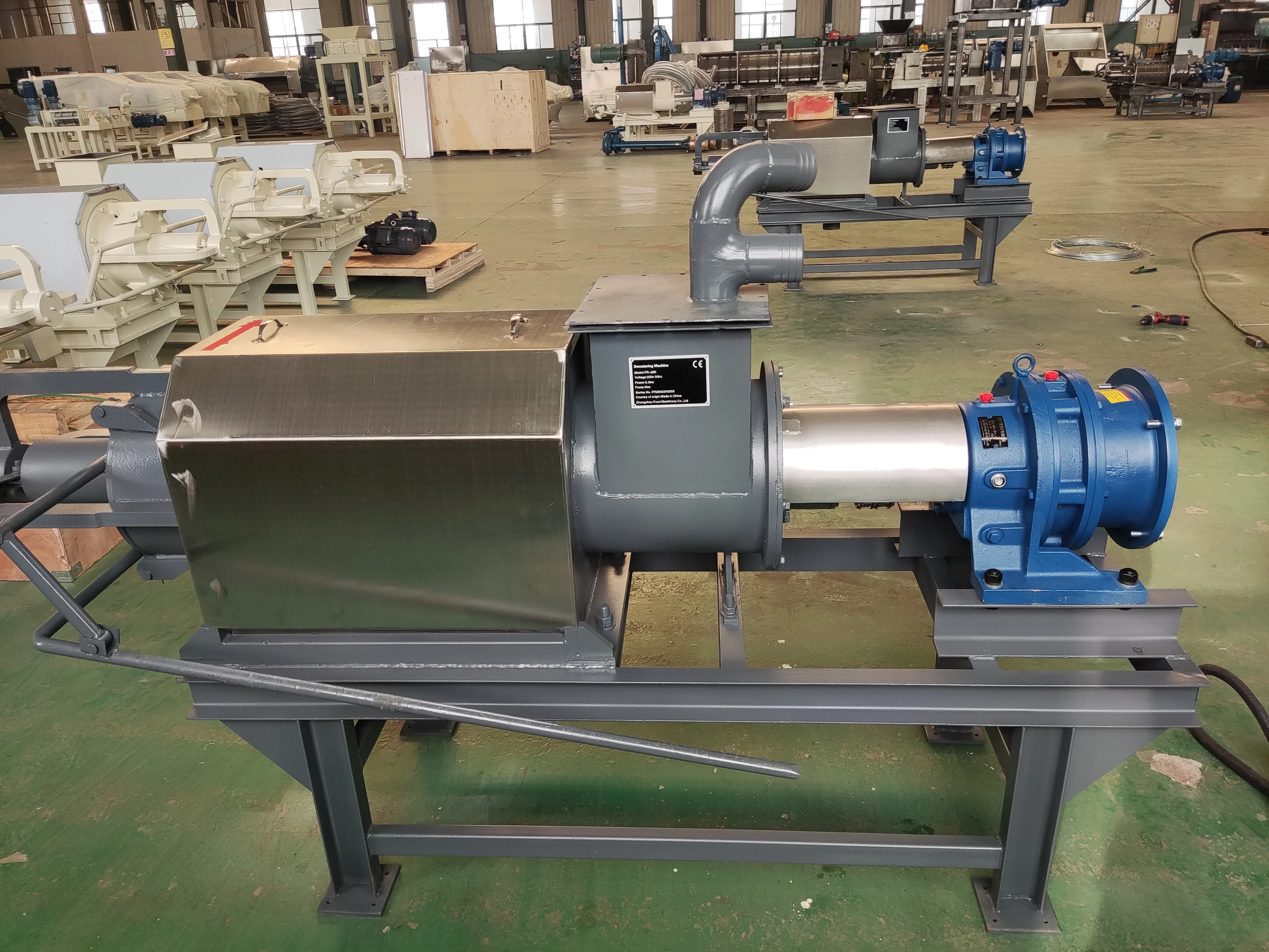 Multi Function Liquid-solid Separator Screw Manure Water Separator ...