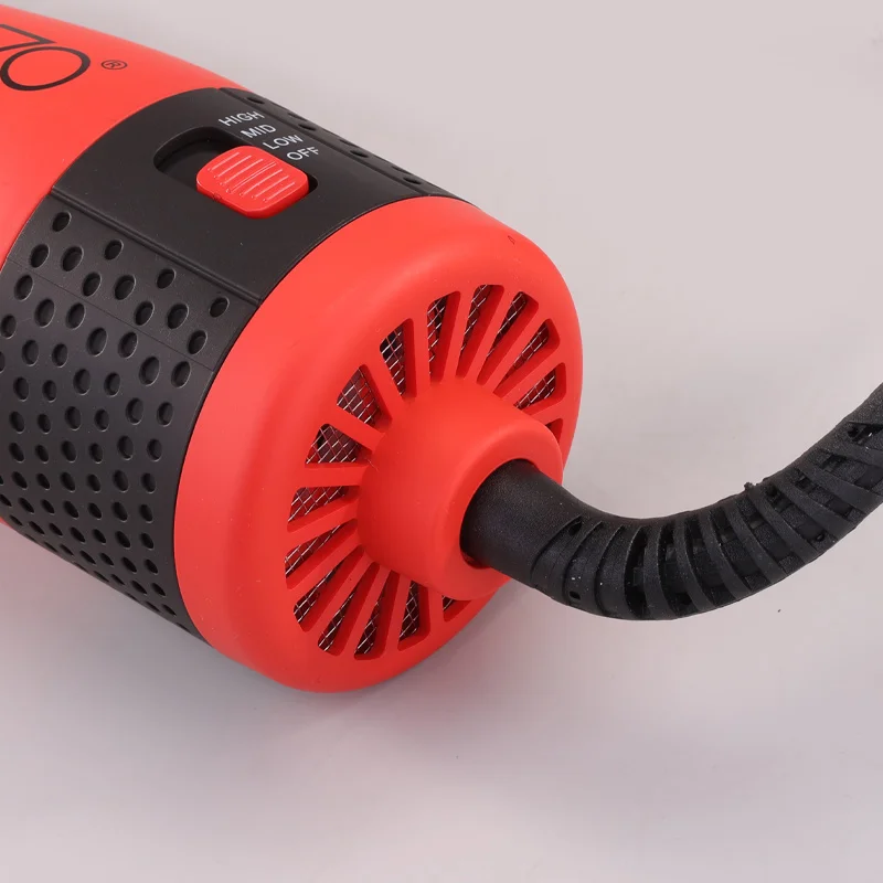 ENZO EN-4115A 3 in 1 Hair Dryer Brush Set - Curling, Straightening