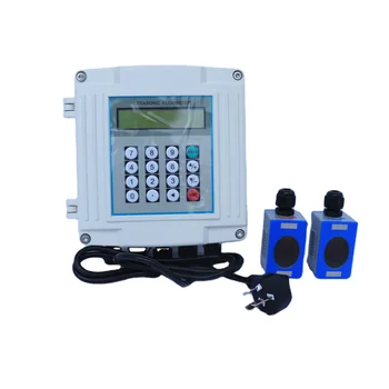 CE Approved Alcohol Ultrasonic Flow Meter RS232 Water Clamp on Type for Oil OEM Customized Support