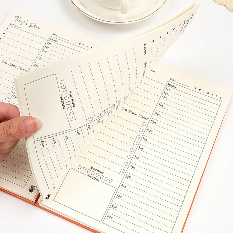 Тетрадь в твердом переплете A5 Толстая спиральная печать недорогая тетрадь для