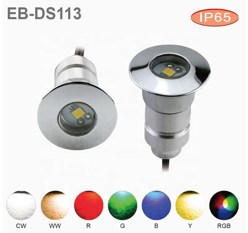 Водонепроницаемый светодиодный 12 В 0 6 Вт алюминиевый наружный светильник для